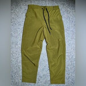 MAISON KITSUNE Mustard Joggers